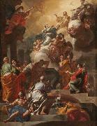 Francesco Solimena L Assomption et le Couronnement de la Vierge Spain oil painting artist